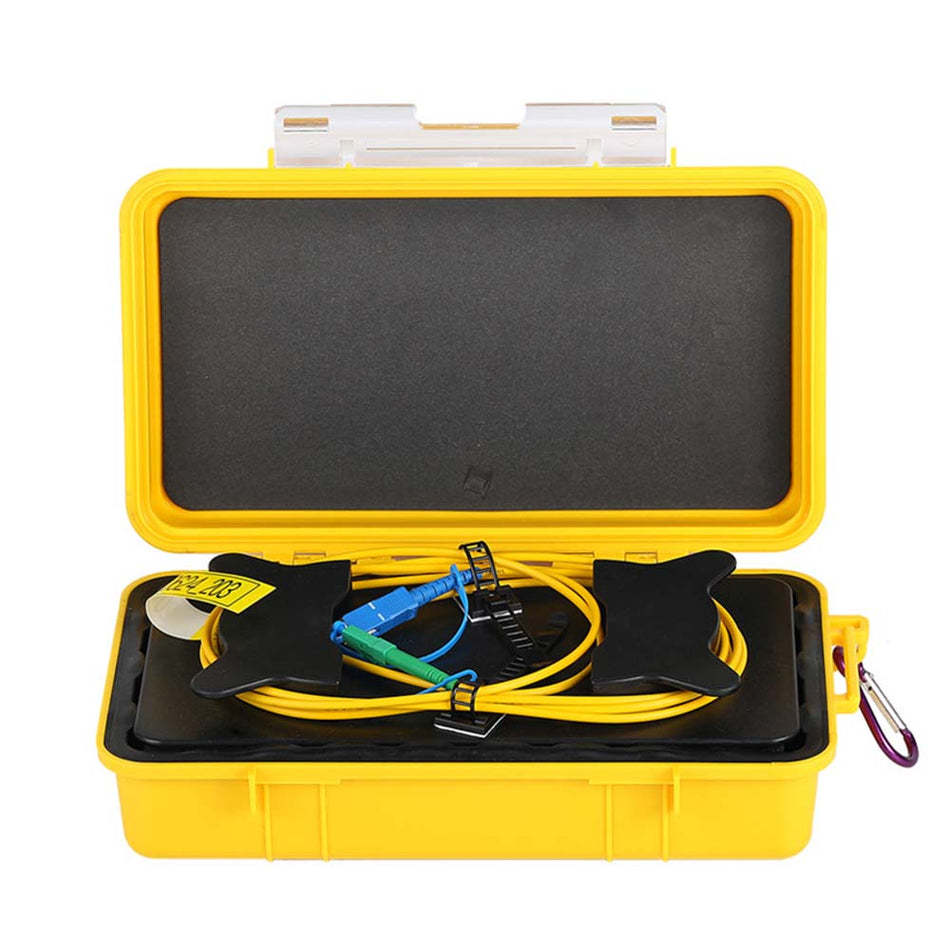 OTDR Launch Cable Box SC/UPC-LC/APC connectors  Single Mode 9/125 Fiber Cable OTDR Dead Zone Eliminator