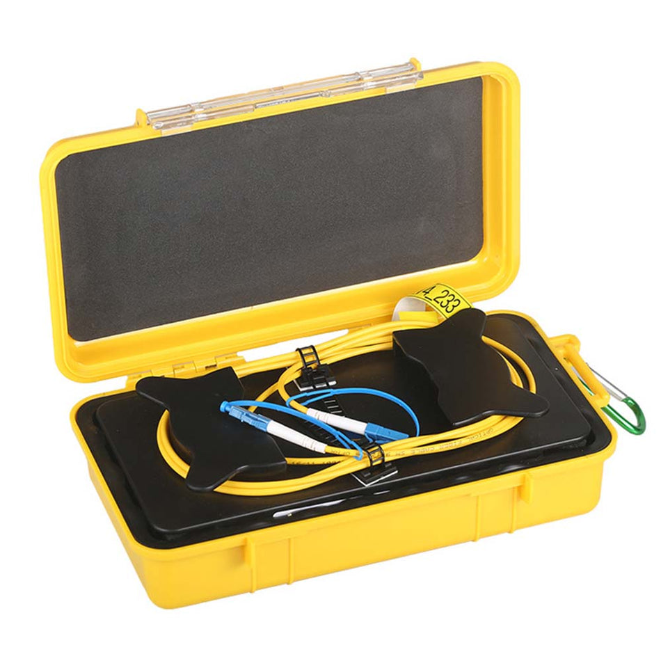 OTDR Launch Cable Box LC/UPC-LC/UPC connectors  Single Mode 9/125 Fiber Cable OTDR Dead Zone Eliminator