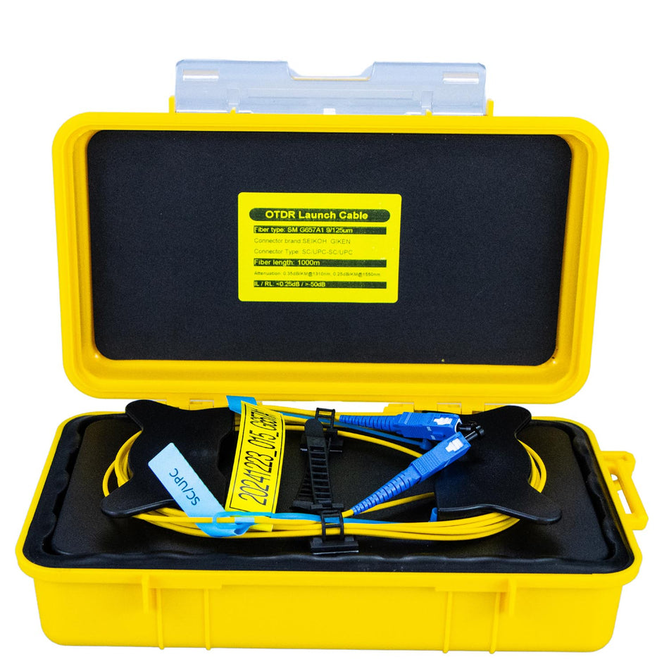 OTDR launch cable box
OTDR dead zone eliminator