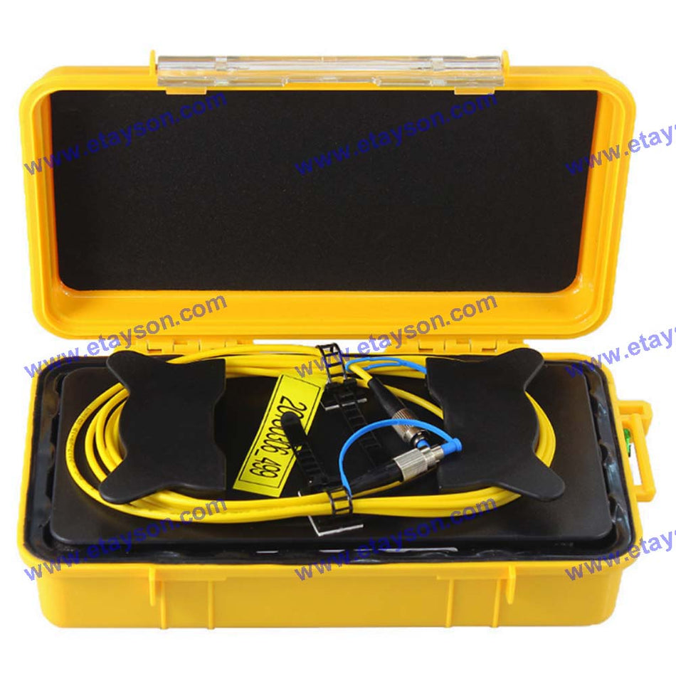 OTDR launch cable box
OTDR dead zone eliminator
OTDR lanzar caja de cable
OTDR eliminador de zonas muertas