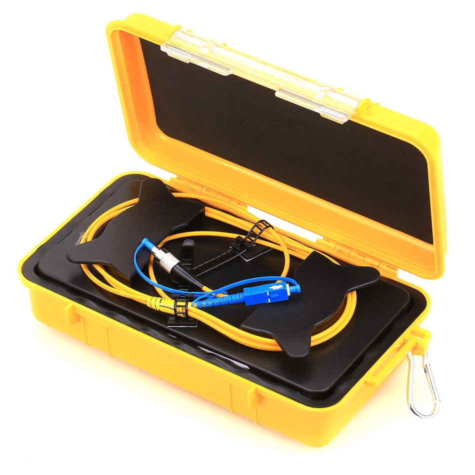 OTDR lanzar caja de cable
OTDR eliminador de zonas muertas